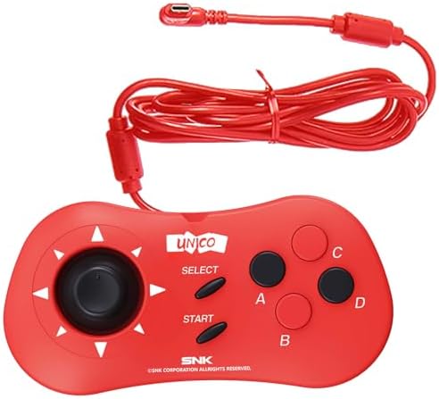 Amazon.com: NEOGEO Mini Console Official Control Pad: White